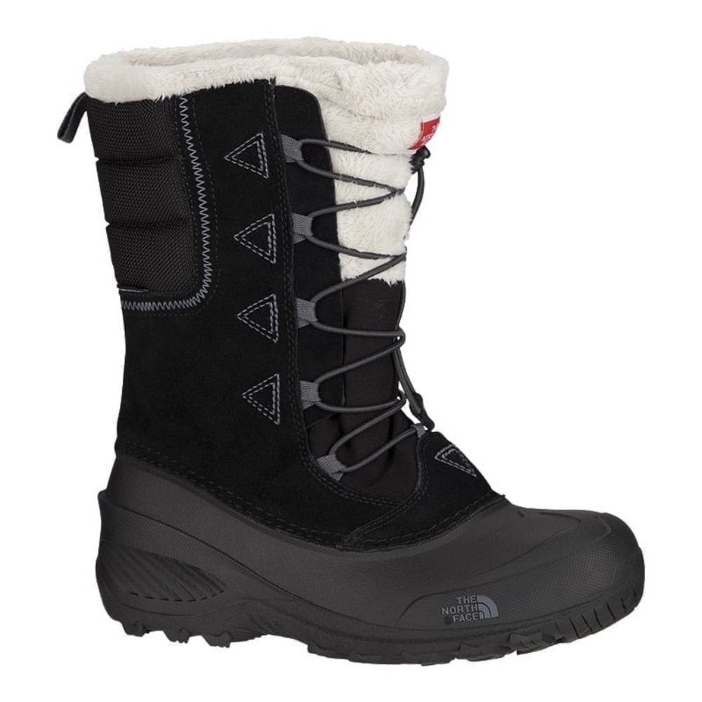 BRAND NEW youth girl the north face shellista lace ll snow winter boots 2Y